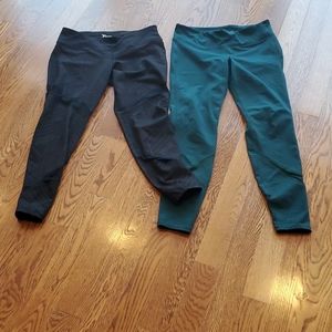 Lot of 2 Old Navy Go Dry Active legging sz L